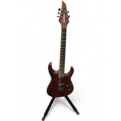 Used Jackson Pro Series Dinky DK Modern Ash HT6 BAKED RED Solid Body Electric Guitar