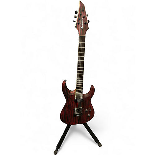 Used Jackson Pro Series Dinky DK Modern Ash HT6 BAKED RED Solid Body Electric Guitar BAKED RED