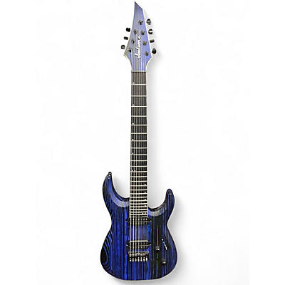 Used Jackson Pro Series Dinky DK Modern Ash HT7 Baked Blue Solid Body Electric Guitar