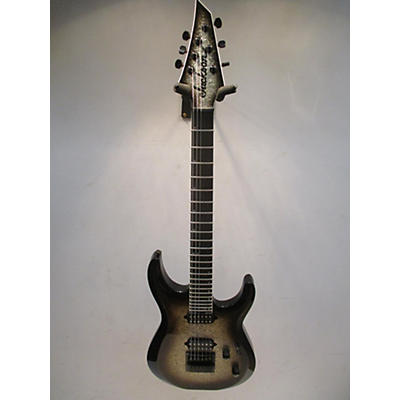 Jackson Used Jackson Pro Series Dinky DK Modern EverTune 6 Silver Sparkle Solid Body Electric Guitar