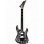 Used Jackson Pro Series Dinky DK2 Black and White Solid Body Electric Guitar Black and White