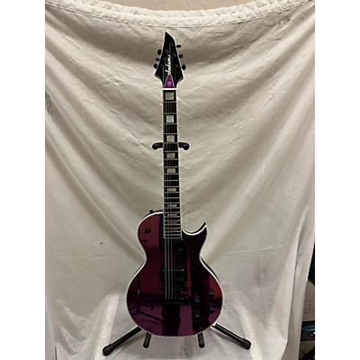 Jackson Used Jackson Pro Series Marty Friedman Purple Mirror Solid Body Electric Guitar