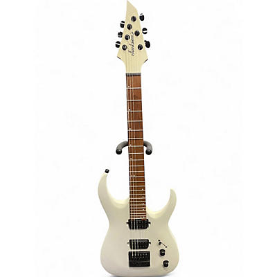 Used Jackson Pro Series Misha Mansoor Signature Juggernaut ET6 Chalk Gray Solid Body Electric Guitar