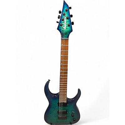 Used Jackson Pro Series Misha Mansoor Signature Juggernaut HT6 Blue Solid Body Electric Guitar