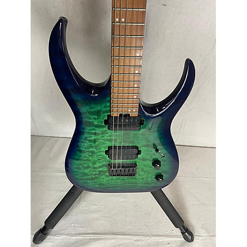 Jackson Used Jackson Pro Series Misha Mansoor Signature Juggernaut HT6 Chlorine Burst Solid Body Electric Guitar Chlorine Burst