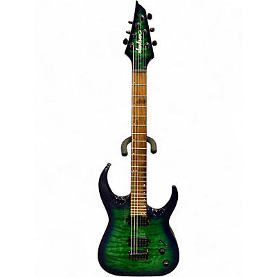 Used Jackson Pro Series Misha Mansoor Signature Juggernaut HT6 Chlorine Burst Solid Body Electric Guitar