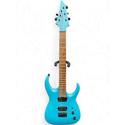 Used Jackson Pro Series Misha Mansoor Signature Juggernaut HT6 Matte Blue Frost Solid Body Electric Guitar