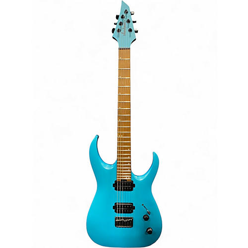 Used Jackson Pro Series Misha Mansoor Signature Juggernaut HT6 Matte Blue Frost Solid Body Electric Guitar Matte Blue Frost