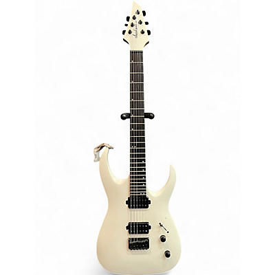 Used Jackson Pro Series Misha Mansoor Signature Juggernaut HT6 Satin White Solid Body Electric Guitar