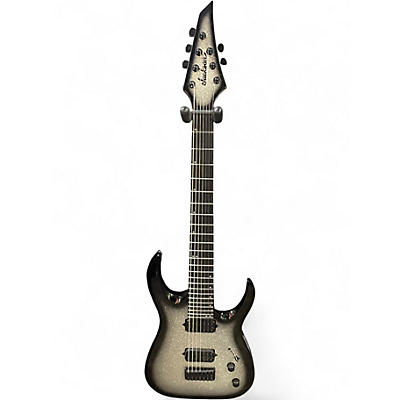 Used Jackson Pro Series Misha Mansoor Signature Juggernaut HT7 Silver Sparkle Burst Solid Body Electric Guitar