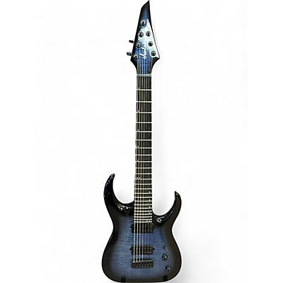 Jackson Used Jackson Pro Series Misha Mansoor Signature Juggernaut HT7FM Blue Burst Solid Body Electric Guitar