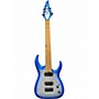Used Jackson Pro Series Misha Mansoor Signature Juggernaut HT7FM Blue & Silver Solid Body Electric Guitar Blue & Silver