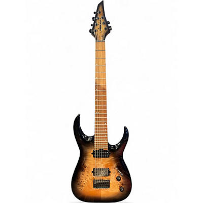 Used Jackson Pro Series Misha Mansoor Signature Juggernaut HT7FM RED BURST Solid Body Electric Guitar