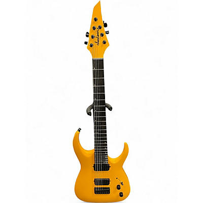Used Jackson Pro Series Misha Mansoor Signature Juggernaut HT7FM SIGNAL YELLOW Solid Body Electric Guitar