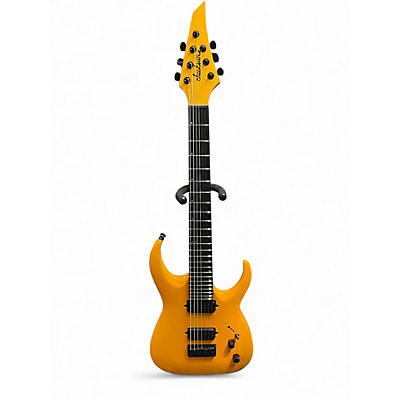 Used Jackson Pro Series Misha Mansoor Signature Juggernaut HT7FM SIGNAL YELLOW Solid Body Electric Guitar