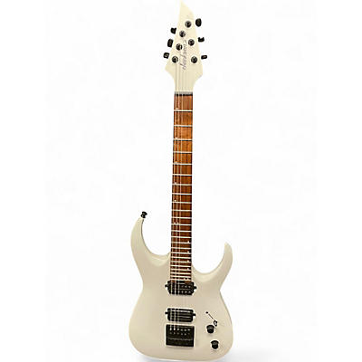 Used Jackson Pro Series Misha Monsoor Signature Juggernaut Et6 white Solid Body Electric Guitar