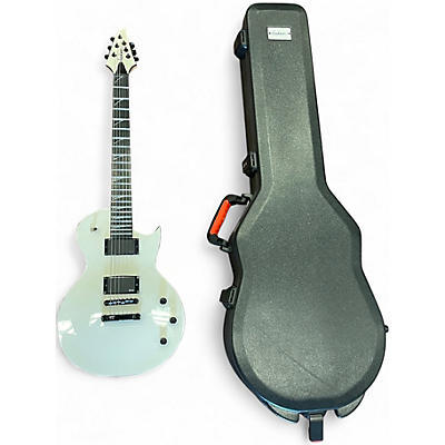 Used Jackson Pro Series Monarkh SCQ Black and White Solid Body Electric Guitar