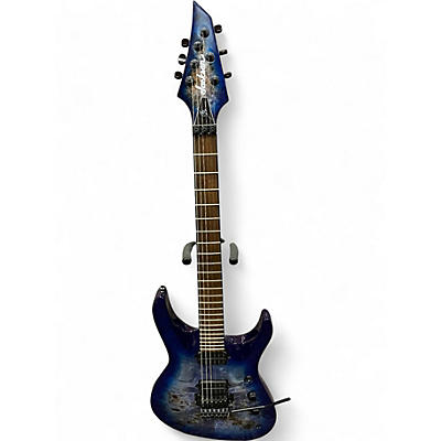 Used Jackson Pro Series Signature Chris Broderick Soloist 6P TRANSPARENT BLUE Solid Body Electric Guitar