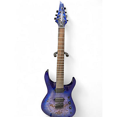 Used Jackson Pro Series Signature Chris Broderick Soloist Transparent Blue Acoustic Guitar