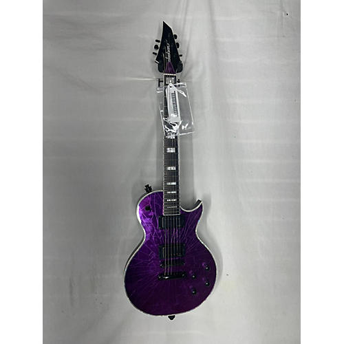 Jackson Used Jackson Pro Series Signature Marty Friedman MF-1 Purple Mirror Purple Mirror Solid Body Electric Guitar Purple Mirror