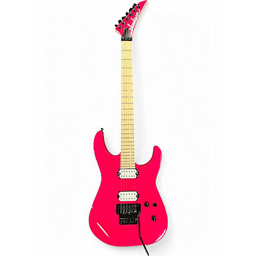 Used Jackson Pro Series Soloist SL2M Pink Solid Body Electric Guitar Pink