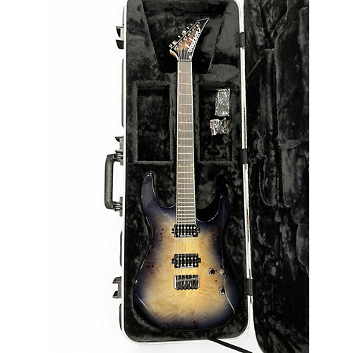 Used Jackson Pro Series Soloist SL2P  Transparent Black Burst Solid Body Electric Guitar Transparent Black Burst