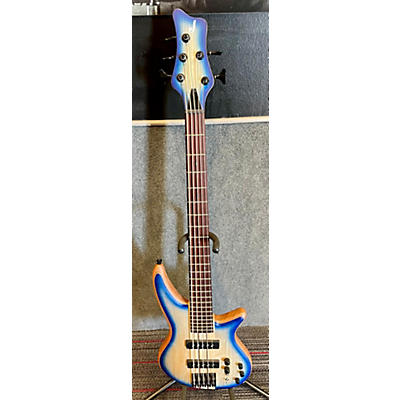 Jackson Used Jackson Pro Series Spectra 5 Blue Burst Electric Bass Guitar