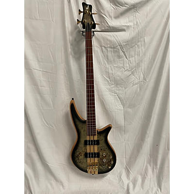 Jackson Used Jackson Pro Series Spectra Bass SBP IV Transparent Black Burst Electric Bass Guitar