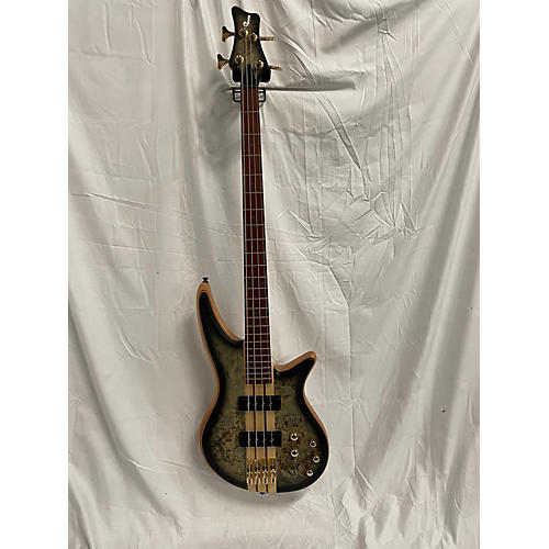 Jackson Used Jackson Pro Series Spectra Bass SBP IV Transparent Black Burst Electric Bass Guitar Transparent Black Burst