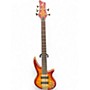 Used Jackson Pro Series Spectra Bass V Trans Red Electric Bass Guitar Trans Red