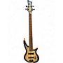 Used Jackson Pro Series Spectra SBA V Blue Burst Electric Bass Guitar Blue Burst