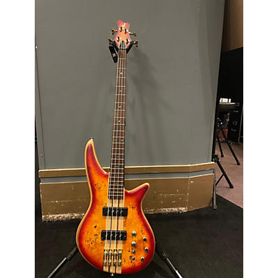 Jackson Used Jackson Pro Series Spectra SBP IV 2 Tone Sunburst Electric Bass Guitar