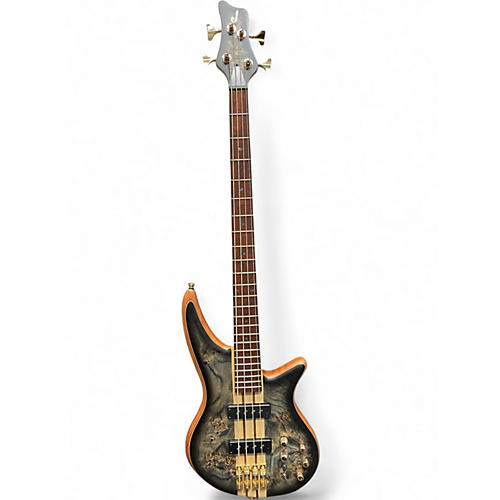 Used Jackson Pro Series Spectra SBP IV Transparent Black Burst Electric Bass Guitar Transparent Black Burst