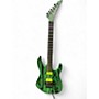 Used Jackson Pro Series dinky DK2 Green Solid Body Electric Guitar Green