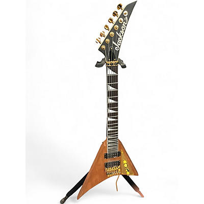 Used Jackson RHOADS MAH JS32 Natural Solid Body Electric Guitar