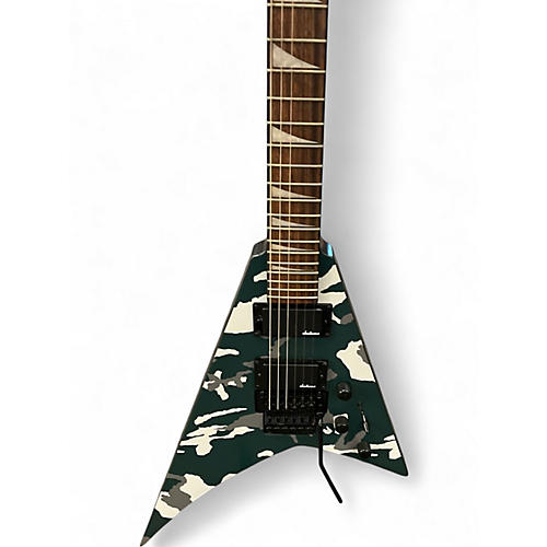 Used Jackson RHOADS RRX24 Camo Solid Body Electric Guitar Camo