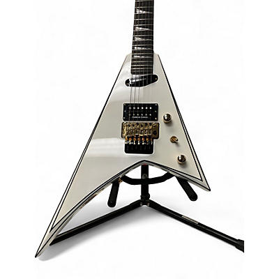 Used Jackson  RR24HS White Solid Body Electric Guitar