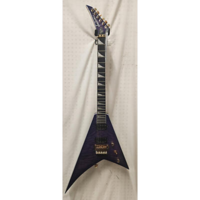 Jackson Used Jackson RR24M Trans Purple Solid Body Electric Guitar