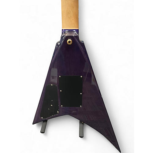 Used Jackson RR24Q Purple Solid Body Electric Guitar Purple