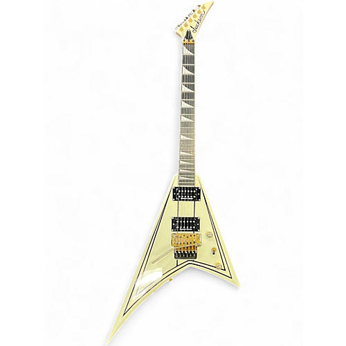 Used Jackson RR3 Randy Rhoads ivory Solid Body Electric Guitar ivory