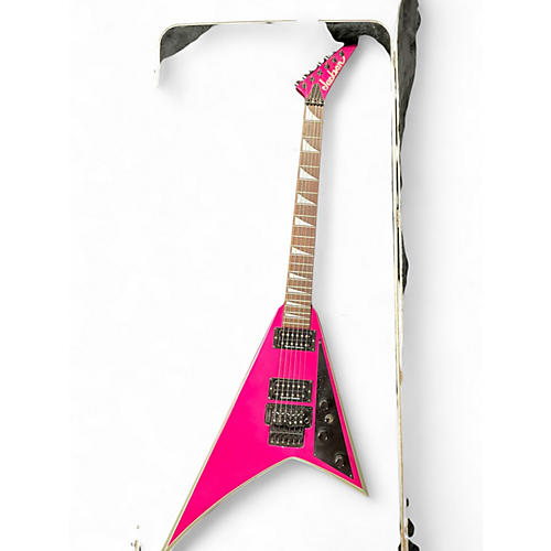 Used Jackson RR5 Randy Rhoads Pink Solid Body Electric Guitar Pink