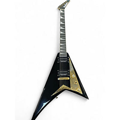 Used Jackson RRT-5 RHOADS PRO GLOSS BLACK EBONY Solid Body Electric Guitar