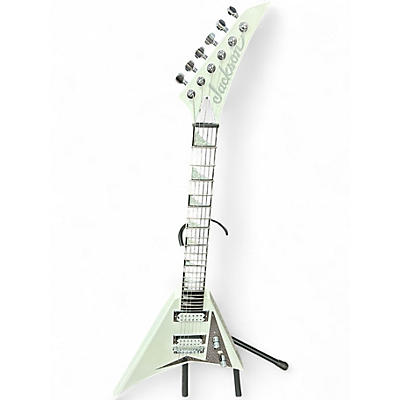 Used Jackson RRT MJ SERIES RHOADS Alpine White Solid Body Electric Guitar