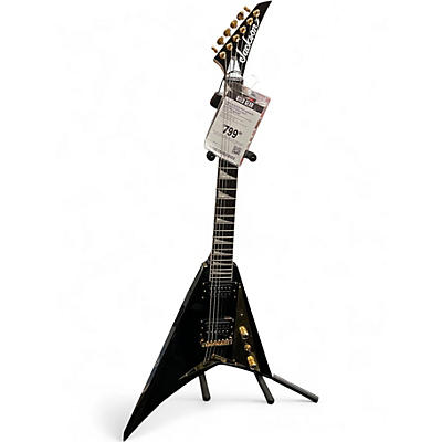 Used Jackson RRT5 RHOADS PRO Black Solid Body Electric Guitar