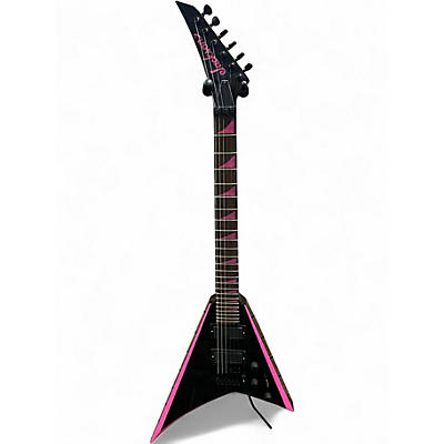 Used Jackson RRX24 BLACK/PINK Solid Body Electric Guitar