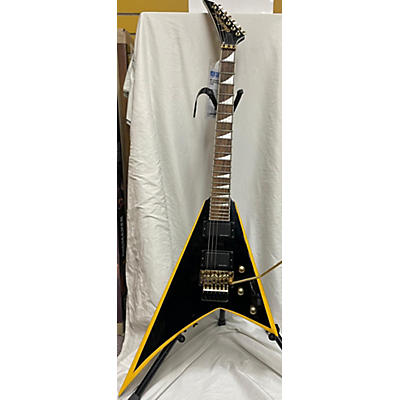 Jackson Used Jackson RRX24 Black And Yellow Solid Body Electric Guitar