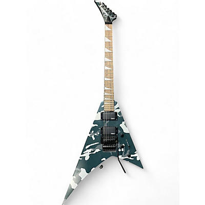 Used Jackson RRX24 Camo Solid Body Electric Guitar