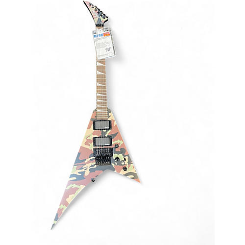 Used Jackson RRX24 Woodland Camo Solid Body Electric Guitar Woodland Camo