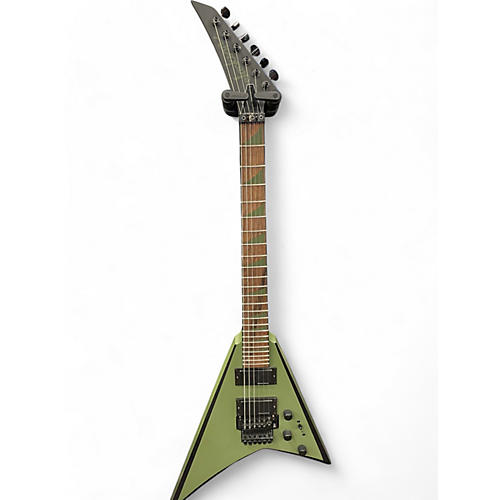 Used Jackson RRX24 X Series Rhoads  Matte Army Drab with Black Bevels Solid Body Electric Guitar Matte Army Drab with Black Bevels