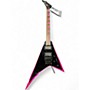 Used Jackson RRXMG Randy Rhoads Black and Pink Solid Body Electric Guitar Black and Pink